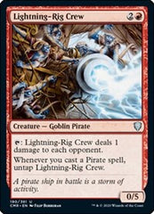 Lightning-Rig Crew [Commander Legends] | Exor Games Dartmouth