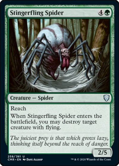 Stingerfling Spider [Commander Legends] | Exor Games Dartmouth