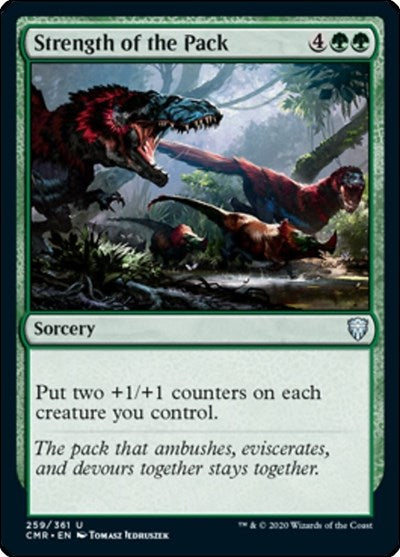 Strength of the Pack [Commander Legends] | Exor Games Dartmouth