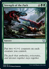 Strength of the Pack [Commander Legends] | Exor Games Dartmouth
