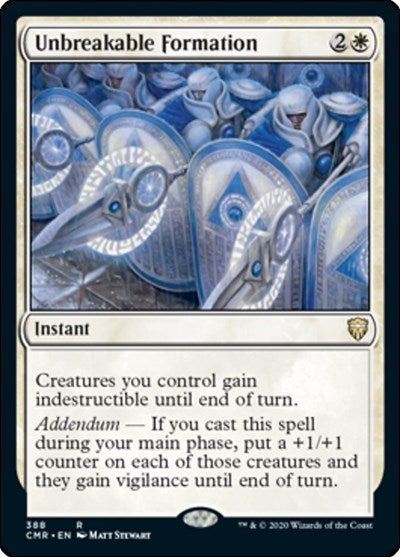 Unbreakable Formation [Commander Legends] | Exor Games Dartmouth