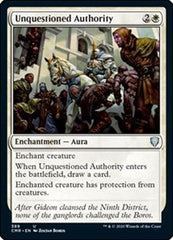 Unquestioned Authority [Commander Legends] | Exor Games Dartmouth