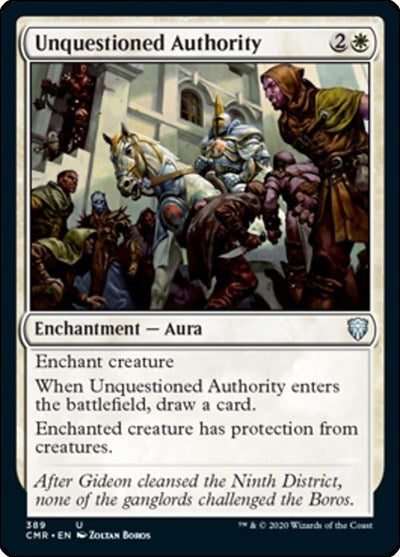 Unquestioned Authority [Commander Legends] | Exor Games Dartmouth