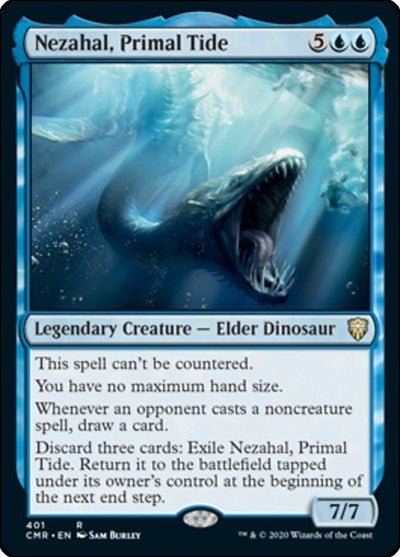 Nezahal, Primal Tide [Commander Legends] | Exor Games Dartmouth
