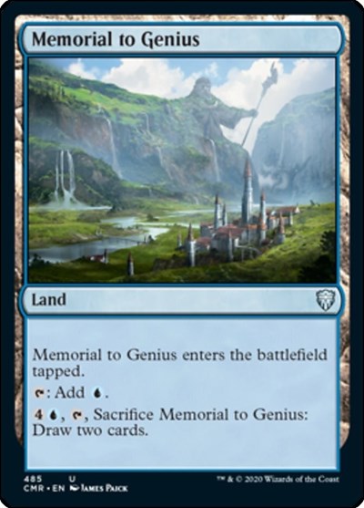 Memorial to Genius [Commander Legends] | Exor Games Dartmouth