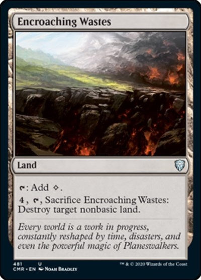 Encroaching Wastes [Commander Legends] | Exor Games Dartmouth