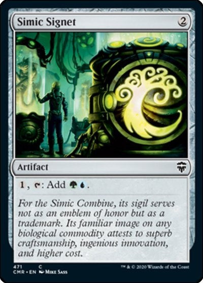 Simic Signet [Commander Legends] | Exor Games Dartmouth