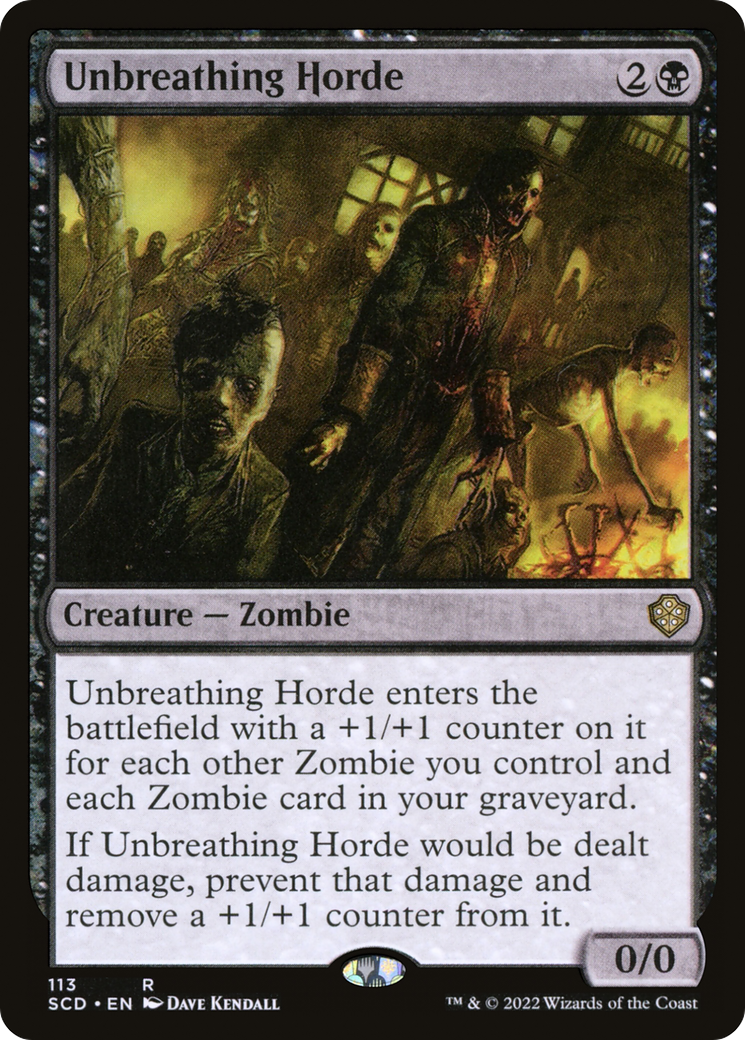 Unbreathing Horde [Starter Commander Decks] | Exor Games Dartmouth