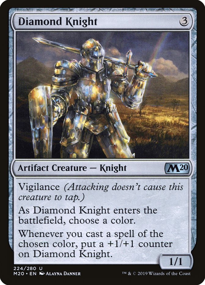 Diamond Knight [Core Set 2020] | Exor Games Dartmouth