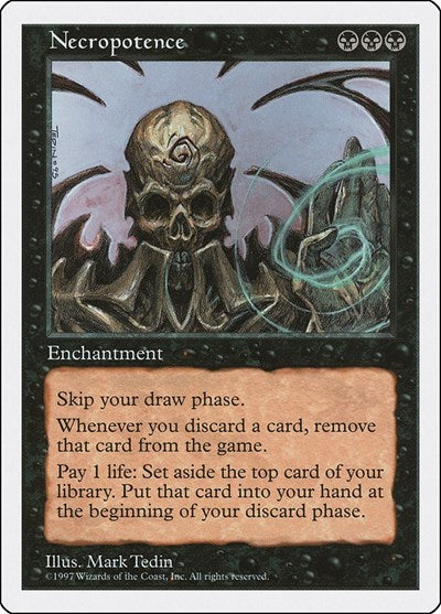 Necropotence [Fifth Edition] | Exor Games Dartmouth