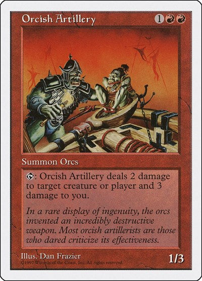 Orcish Artillery [Fifth Edition] | Exor Games Dartmouth