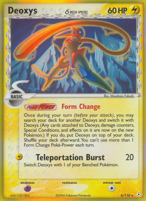 Deoxys (6/110) (Delta Species) [EX: Holon Phantoms] | Exor Games Dartmouth