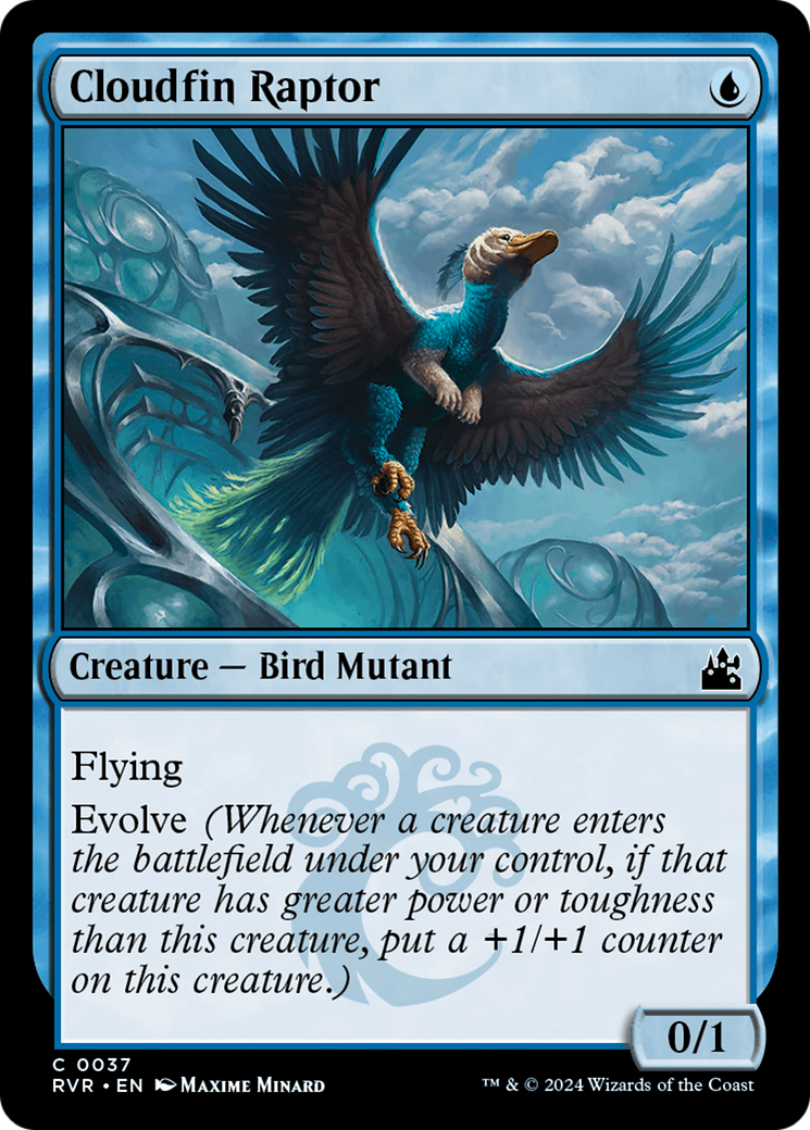 Cloudfin Raptor [Ravnica Remastered] | Exor Games Dartmouth