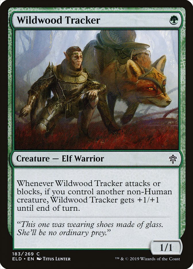 Wildwood Tracker [Throne of Eldraine] | Exor Games Dartmouth