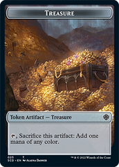 Treasure // Treasure Double-Sided Token [Starter Commander Decks] | Exor Games Dartmouth