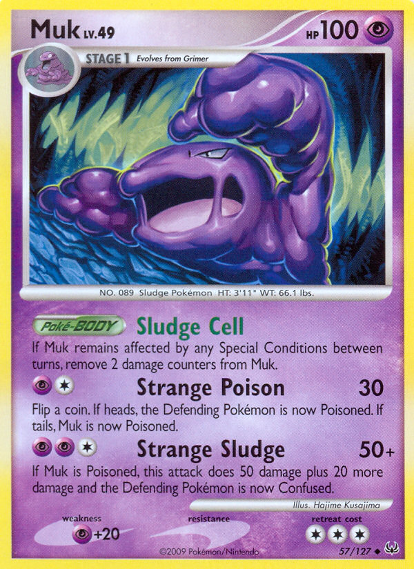 Muk (57/127) [Platinum: Base Set] | Exor Games Dartmouth