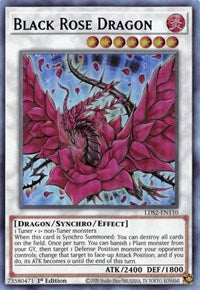 Black Rose Dragon (Blue) [LDS2-EN110] Ultra Rare | Exor Games Dartmouth