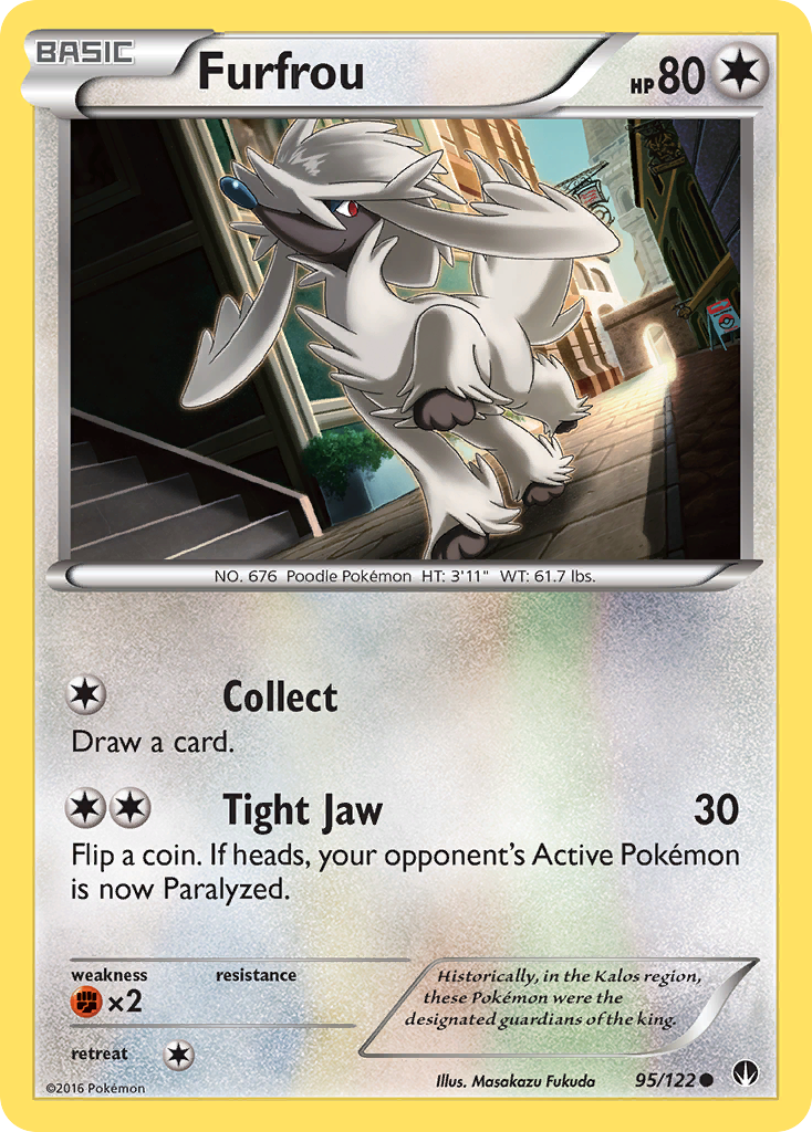 Furfrou (95/122) [XY: BREAKpoint] | Exor Games Dartmouth