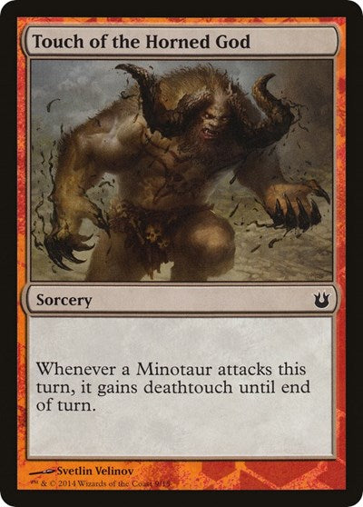Touch of the Horned God [Hero's Path Promos] | Exor Games Dartmouth