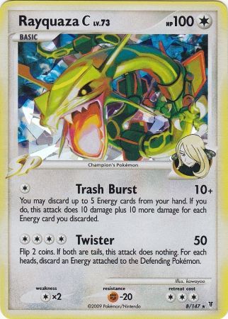 Rayquaza C (8/147) (Cracked Ice) [Platinum: Supreme Victors] | Exor Games Dartmouth