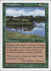 Primal Order [Fifth Edition] | Exor Games Dartmouth