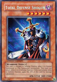 Total Defense Shogun [CT1-EN001] Secret Rare | Exor Games Dartmouth