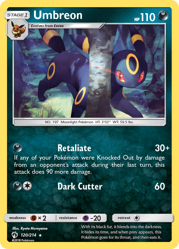 Umbreon (120/214) [Sun & Moon: Lost Thunder] | Exor Games Dartmouth