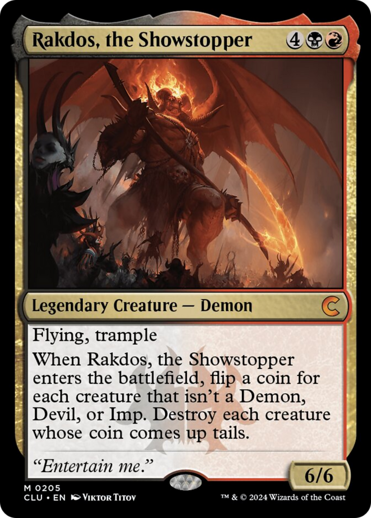 Rakdos, the Showstopper [Ravnica: Clue Edition] | Exor Games Dartmouth