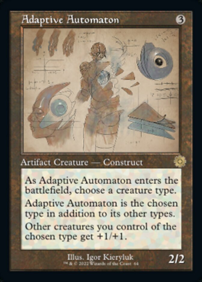 Adaptive Automaton (Retro Schematic) [The Brothers' War Retro Artifacts] | Exor Games Dartmouth