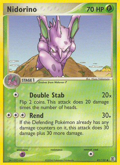 Nidorino (41/112) [EX: FireRed & LeafGreen] | Exor Games Dartmouth
