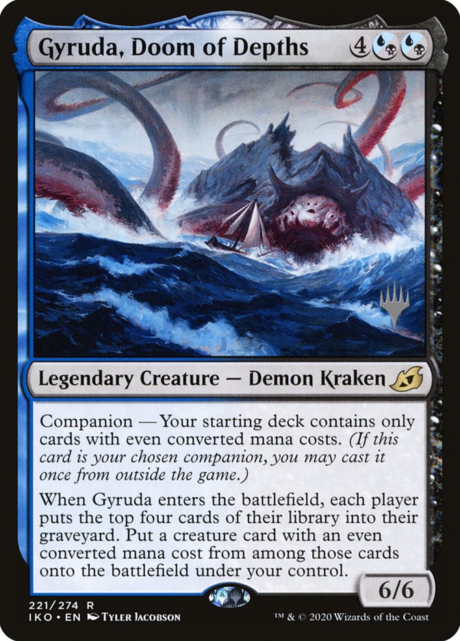 Gyruda, Doom of Depths (Promo Pack) [Ikoria: Lair of Behemoths Promos] | Exor Games Dartmouth