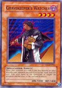 Gravekeeper's Watcher [DR1-EN012] Common | Exor Games Dartmouth