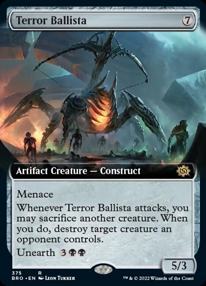 Terror Ballista (Extended Art) [The Brothers' War] | Exor Games Dartmouth