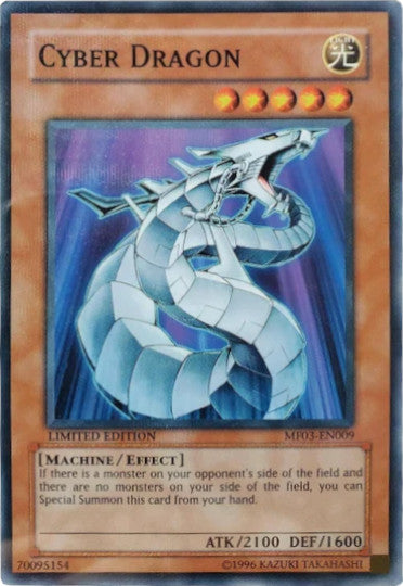 Cyber Dragon [MF03-EN010] Parallel Rare | Exor Games Dartmouth