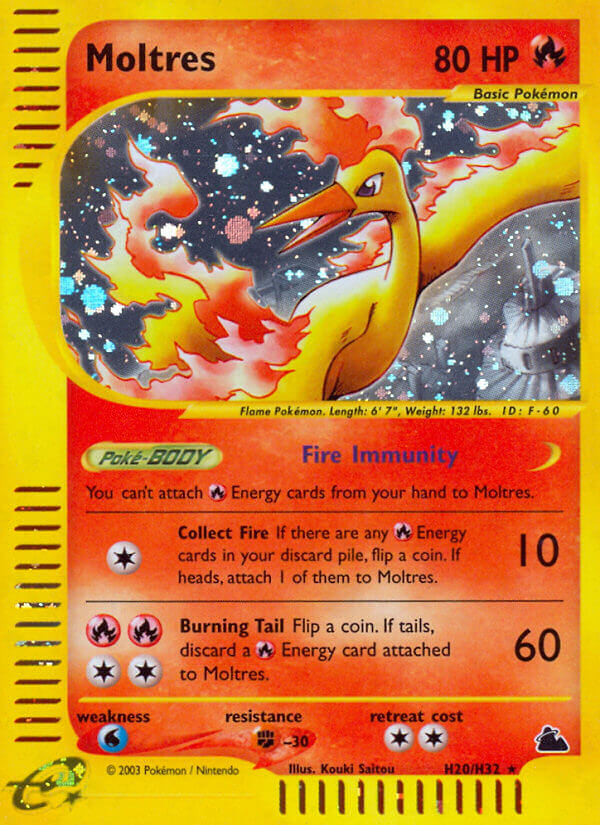 Moltres (H20/H32) [Skyridge] | Exor Games Dartmouth