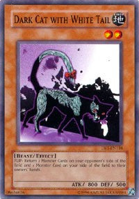 Dark Cat with White Tail [DR1-EN138] Common | Exor Games Dartmouth