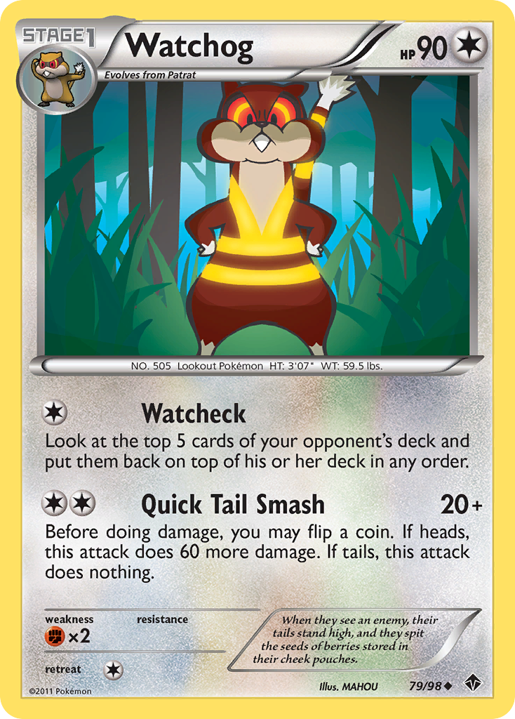 Watchog (79/98) [Black & White: Emerging Powers] | Exor Games Dartmouth