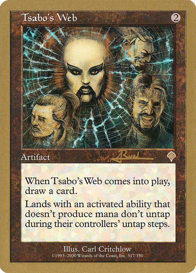 Tsabo's Web (Antoine Ruel) [World Championship Decks 2001] | Exor Games Dartmouth