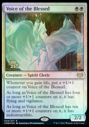 Voice of the Blessed [Innistrad: Crimson Vow Prerelease Promos] | Exor Games Dartmouth