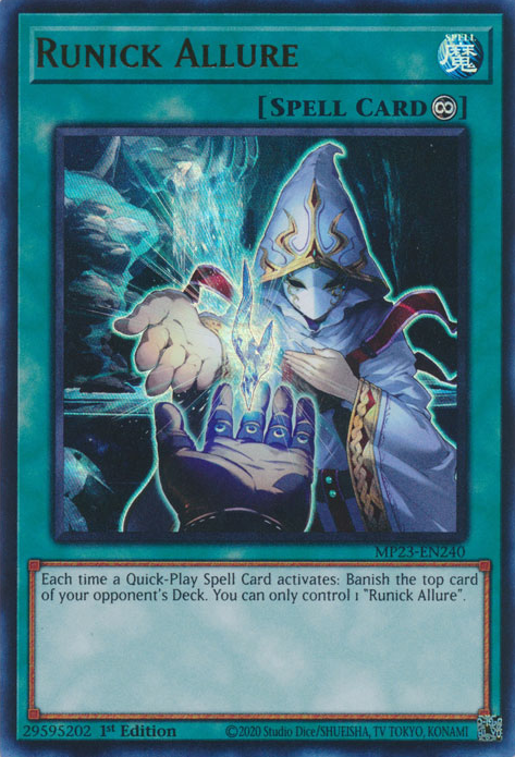 Runick Allure [MP23-EN240] Ultra Rare | Exor Games Dartmouth