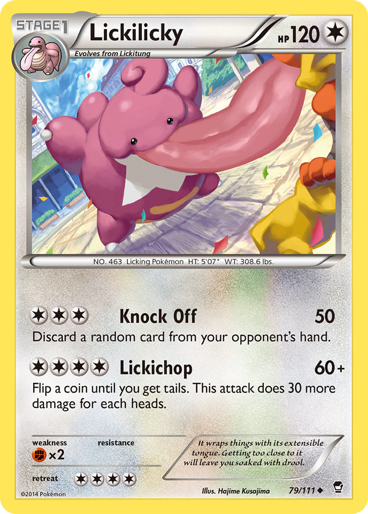 Lickilicky (79/111) [XY: Furious Fists] | Exor Games Dartmouth