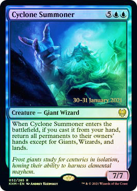 Cyclone Summoner  [Kaldheim Prerelease Promos] | Exor Games Dartmouth