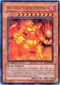 Infernal Flame Emperor [SD3-EN001] Ultra Rare | Exor Games Dartmouth