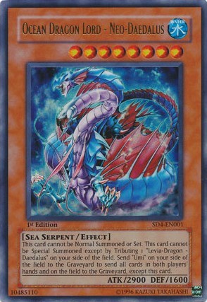 Ocean Dragon Lord - Neo Daedalus [SD4-EN001] Ultra Rare | Exor Games Dartmouth