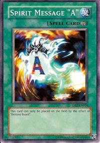 Spirit Message "A" [DB2-EN024] Common | Exor Games Dartmouth