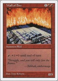 Wall of Fire [Fifth Edition] | Exor Games Dartmouth