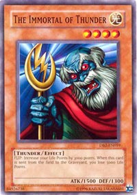 The Immortal of Thunder [DB2-EN059] Common | Exor Games Dartmouth