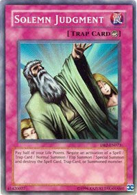 Solemn Judgment [DB2-EN073] Super Rare | Exor Games Dartmouth