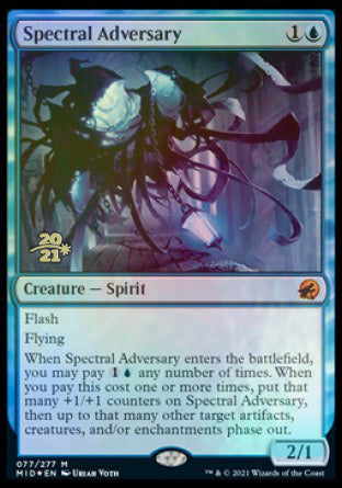 Spectral Adversary [Innistrad: Midnight Hunt Prerelease Promos] | Exor Games Dartmouth