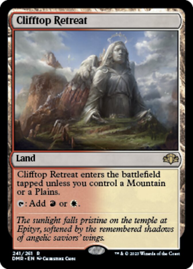Clifftop Retreat [Dominaria Remastered] | Exor Games Dartmouth